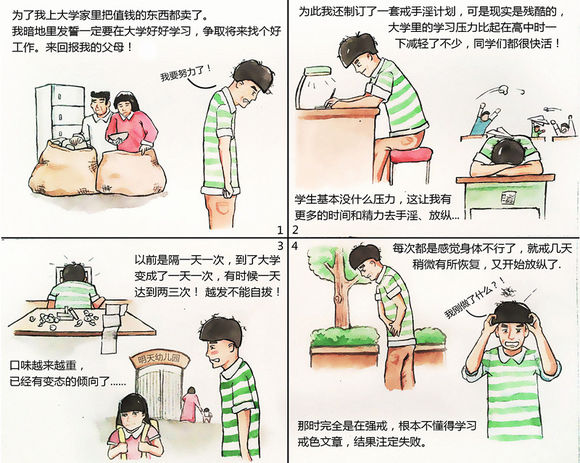 戒色漫画第二期撸管变形记！-图片2